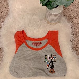 Stranger Things Embroidery Tank Top
